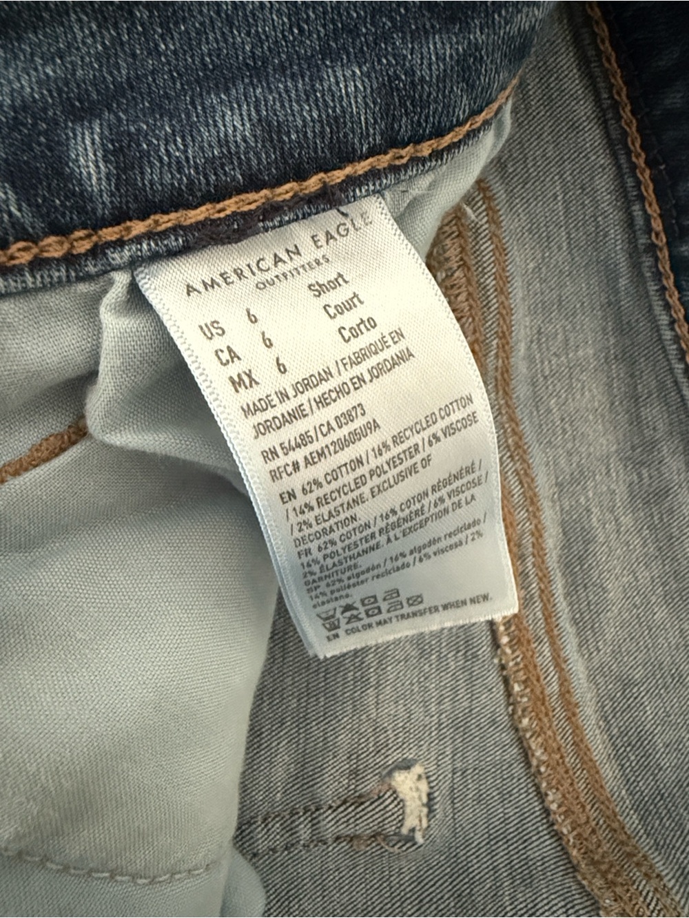 American Eagle Outfitters Women’s Blue Denim Jeans - Picture 10 of 15